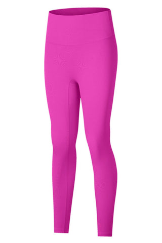 High-Rise Wide Waistband Yoga Leggings, Trendsi - A Blissfully Beautiful Boutique