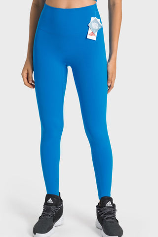 High-Rise Wide Waistband Yoga Leggings, Trendsi - A Blissfully Beautiful Boutique