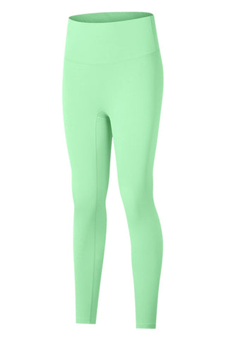 High-Rise Wide Waistband Yoga Leggings, Trendsi - A Blissfully Beautiful Boutique