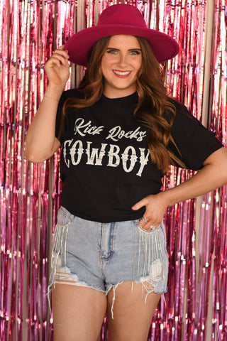 Kick Rocks Cowboy Tee, P&PD Wholesale - A Blissfully Beautiful Boutique