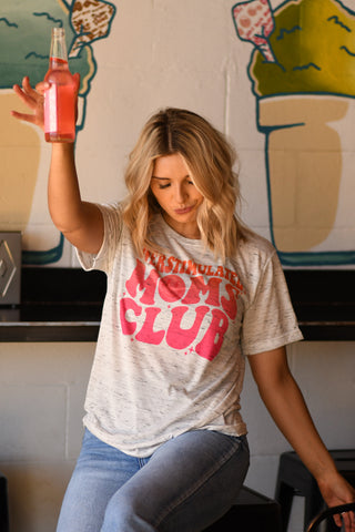 Overstimulated Moms Club Tee, P&PD Wholesale - A Blissfully Beautiful Boutique
