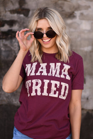 Mama Tried Tee, P&PD Wholesale - A Blissfully Beautiful Boutique