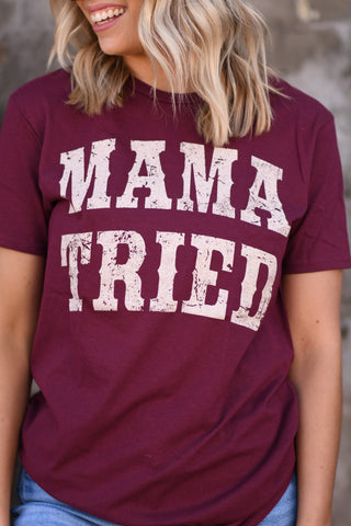 Mama Tried Tee, P&PD Wholesale - A Blissfully Beautiful Boutique