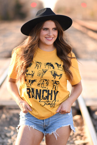 Ranchy Stuff Tee, P&PD Wholesale - A Blissfully Beautiful Boutique