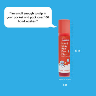 SoaPen -  Orange SoaPen- Hand Soap Pen for Kids, Soapen - A Blissfully Beautiful Boutique