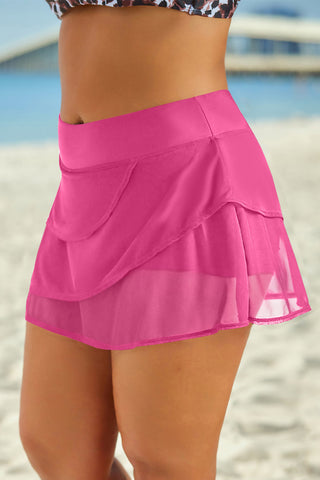 Full Size Layered Swim Skirt, Trendsi - A Blissfully Beautiful Boutique