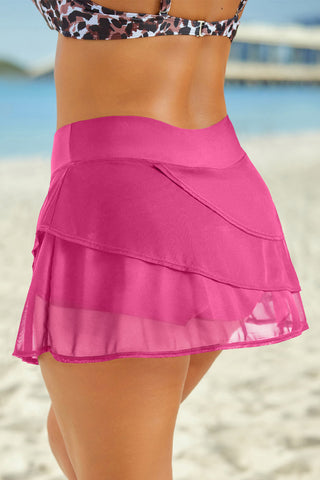 Full Size Layered Swim Skirt, Trendsi - A Blissfully Beautiful Boutique