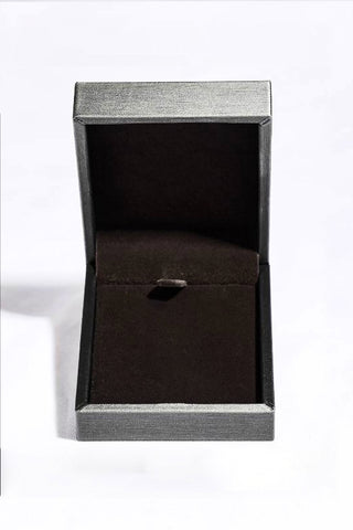 Platinum-Plated 1 Carat Moissanite Pendant Necklace, Trendsi - A Blissfully Beautiful Boutique