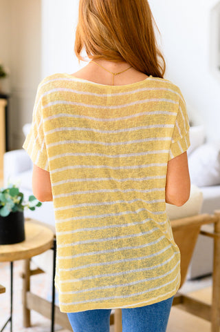 Simply Sweet Striped Top, Ave Shops - A Blissfully Beautiful Boutique