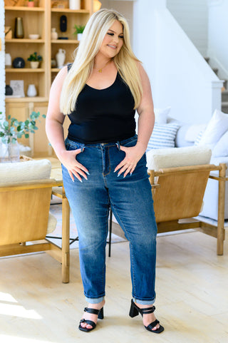 Downtown High Rise Boyfriend Jeans, Ave Shops - A Blissfully Beautiful Boutique
