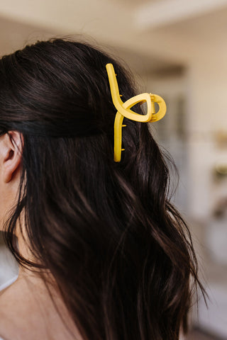 Claw Clip Set of 4 in Lemon, Ave Shops - A Blissfully Beautiful Boutique
