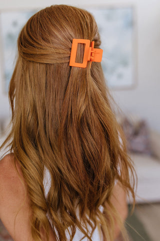 Claw Clip Set of 4 in Orange, Ave Shops - A Blissfully Beautiful Boutique