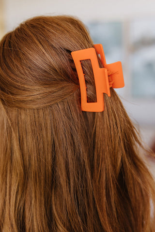 Claw Clip Set of 4 in Orange, Ave Shops - A Blissfully Beautiful Boutique