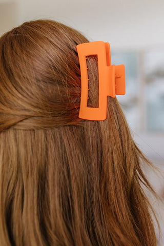 Claw Clip Set of 4 in Orange, Ave Shops - A Blissfully Beautiful Boutique