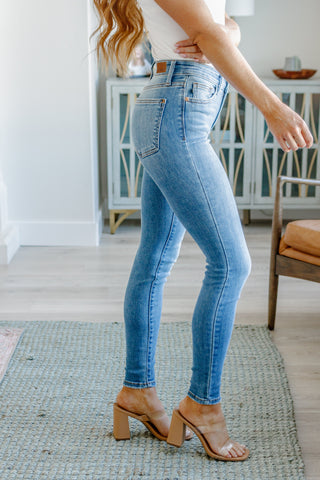 Catherine Mid Rise Vintage Skinny Jeans, Ave Shops - A Blissfully Beautiful Boutique