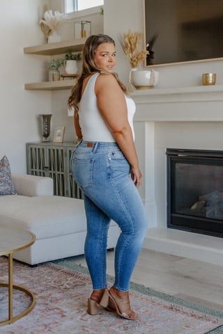 Catherine Mid Rise Vintage Skinny Jeans, Ave Shops - A Blissfully Beautiful Boutique