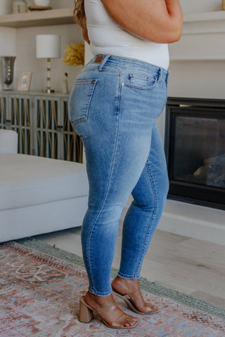 Catherine Mid Rise Vintage Skinny Jeans, Ave Shops - A Blissfully Beautiful Boutique