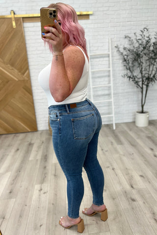 Catherine Mid Rise Vintage Skinny Jeans, Ave Shops - A Blissfully Beautiful Boutique