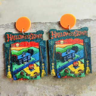 Halloween Drop Earrings, Trendsi - A Blissfully Beautiful Boutique