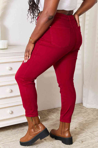 Judy Blue Full Size High Waist Tummy Control Skinny Jeans, Trendsi - A Blissfully Beautiful Boutique