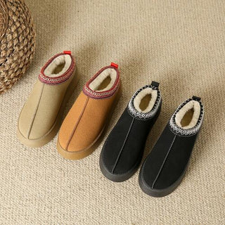 Faux Fur Center-Seam Slippers, Trendsi - A Blissfully Beautiful Boutique