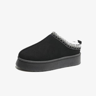 Faux Fur Center-Seam Slippers, Trendsi - A Blissfully Beautiful Boutique
