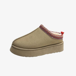 Faux Fur Center-Seam Slippers, Trendsi - A Blissfully Beautiful Boutique