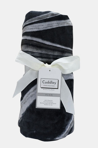 Cuddley Fleece Decorative Throw Blanket, Trendsi - A Blissfully Beautiful Boutique