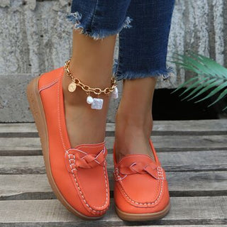 Weave Wedge Heeled Loafers, Trendsi - A Blissfully Beautiful Boutique