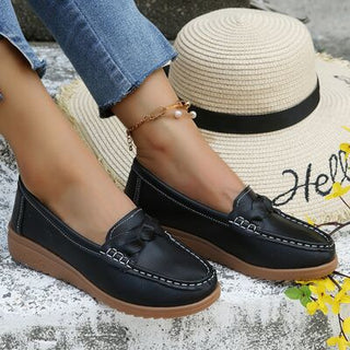 Weave Wedge Heeled Loafers, Trendsi - A Blissfully Beautiful Boutique