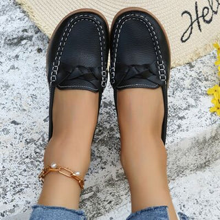 Weave Wedge Heeled Loafers, Trendsi - A Blissfully Beautiful Boutique