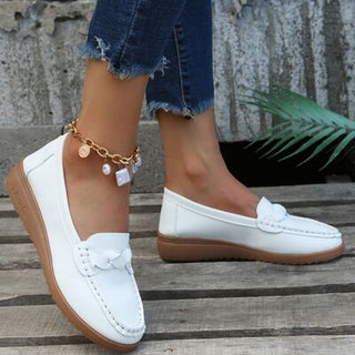 Weave Wedge Heeled Loafers, Trendsi - A Blissfully Beautiful Boutique