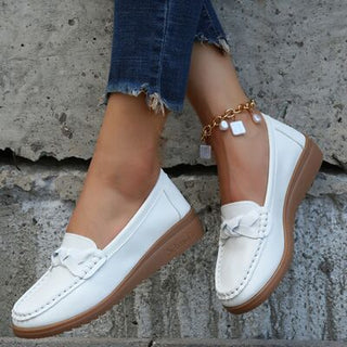 Weave Wedge Heeled Loafers, Trendsi - A Blissfully Beautiful Boutique