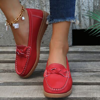 Weave Wedge Heeled Loafers, Trendsi - A Blissfully Beautiful Boutique
