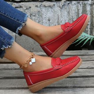 Weave Wedge Heeled Loafers, Trendsi - A Blissfully Beautiful Boutique