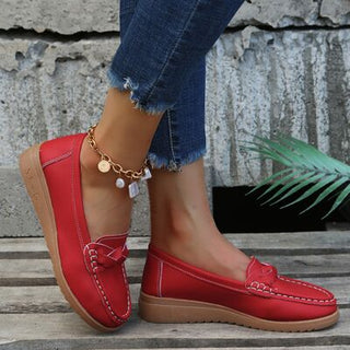 Weave Wedge Heeled Loafers, Trendsi - A Blissfully Beautiful Boutique
