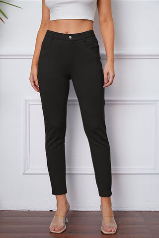 StretchyStitch Pants by Basic Bae, Trendsi - A Blissfully Beautiful Boutique