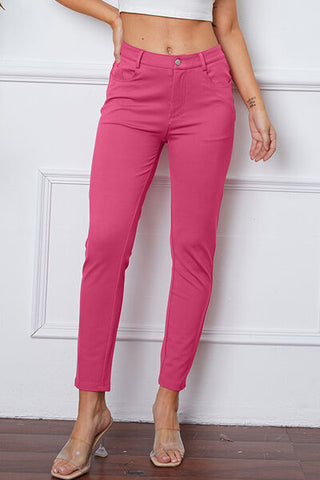 StretchyStitch Pants by Basic Bae, Trendsi - A Blissfully Beautiful Boutique
