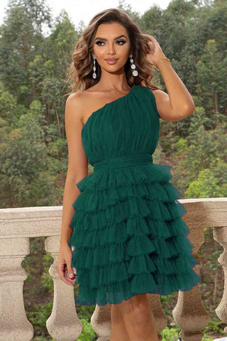 One-Shoulder Sleeveless Dress, Trendsi - A Blissfully Beautiful Boutique