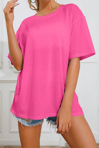 SUN SHINE ON MY MIND Round Neck T-Shirt, Trendsi - A Blissfully Beautiful Boutique
