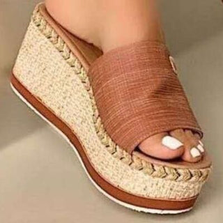 PU Leather Open Toe Sandals, Trendsi - A Blissfully Beautiful Boutique