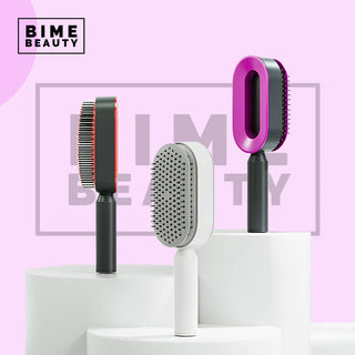 Self-Cleaning Hair Brush, BimeBeauty - A Blissfully Beautiful Boutique