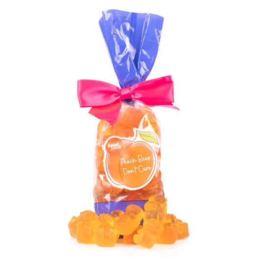 Sweet Pete's Candy - Summer Peach Bear - Don't Care Gummy Bears
