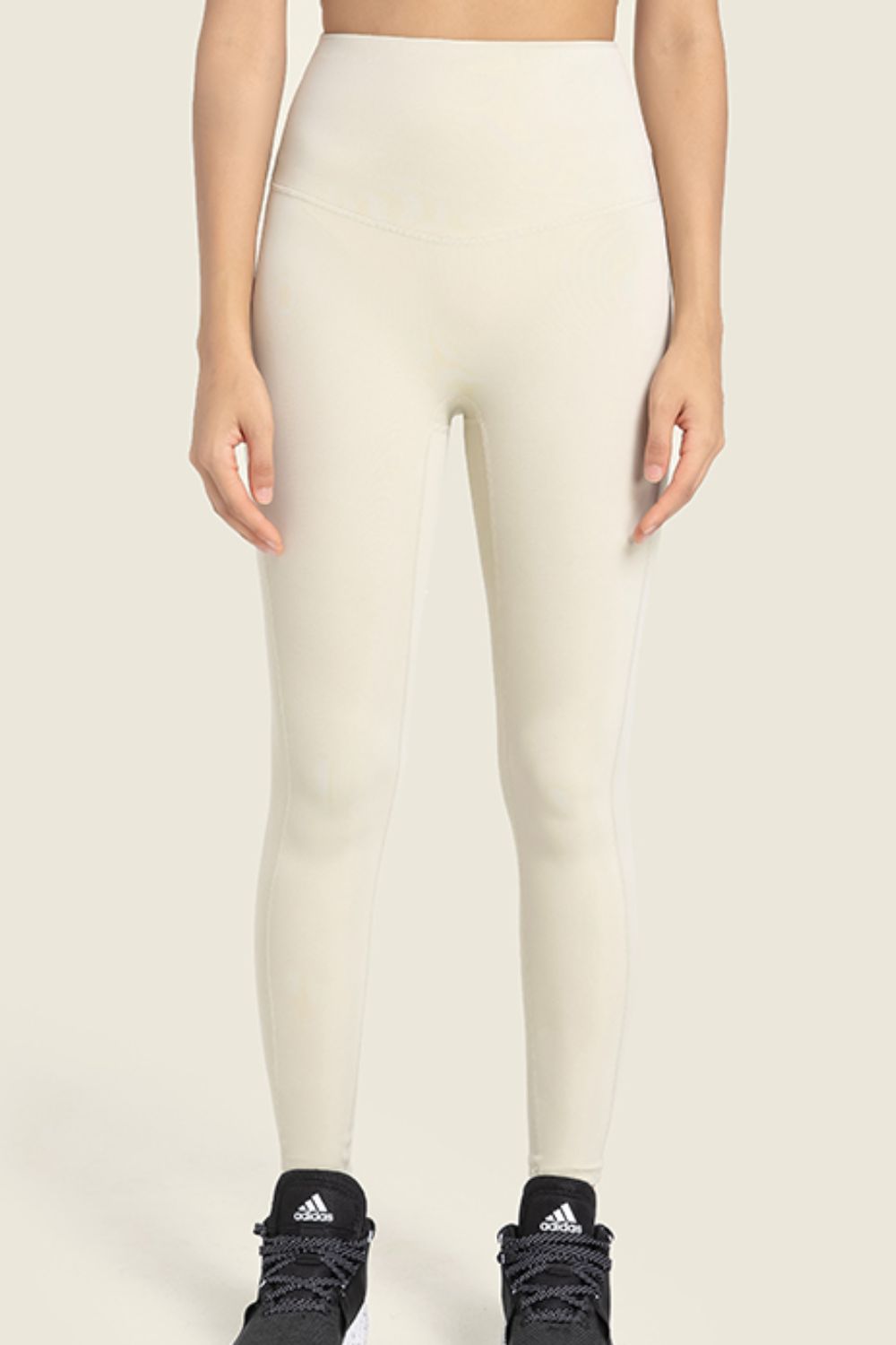 Seamless High-Rise Wide Waistband Yoga Leggings – A Blissfully Beautiful  Boutique