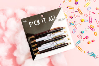 Fuck It All Pen Set