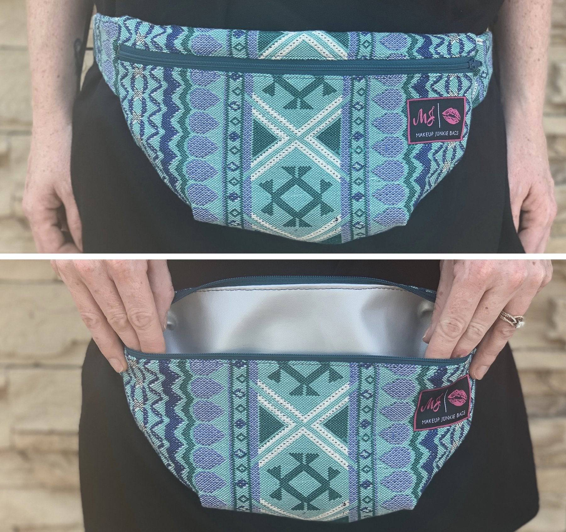 Aqua discount fanny pack