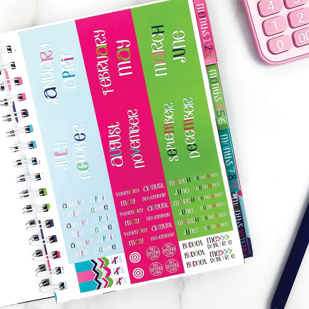 Budget Stickers for Planner, Finance Stickers for Planner, Budget Tracking  Stickers, Bill Pay Stickers, Budget Planner Stickers, Money B-024 