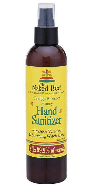 The Naked Bee - 8 oz. Orange Blossom Honey Hand Sanitizer Pump Bottle