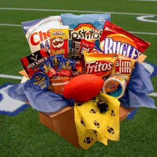 Touchdown Game Time Snacks Care Package, Gift Baskets Drop Shipping - A Blissfully Beautiful Boutique