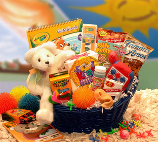 Kids Stop Activity Basket, Gift Baskets Drop Shipping - A Blissfully Beautiful Boutique
